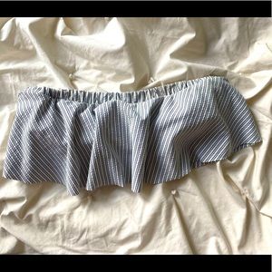 Ruffled Bathing Suit Bandeau